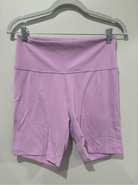Outdoor Voices Lavender High-Rise Bike Shorts